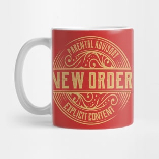 New Order Vintage Ornament Mug